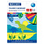 Картон цветной А4 2-сторонний МЕЛОВАННЫЙ EXTRA, 20 листов, 10 цветов, в папке, BRAUBERG, 200х290 мм, 113554