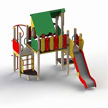 Детский игровой комплекс №12, 6600х3780 мм