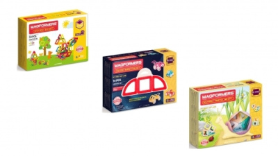 Комплект магнитного конструктора MAGFORMERS My First Сonstructor (3 шт.)