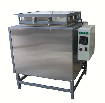 Муфельная печь с вертикальной загрузкой