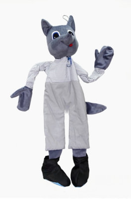 Ростовая кукла Волчонок Саня