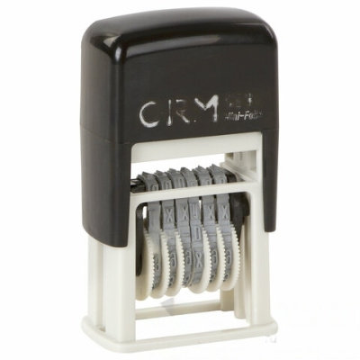 Нумератор 6-разрядный, оттиск 15х3 мм синий, GRM 4836, 124141018