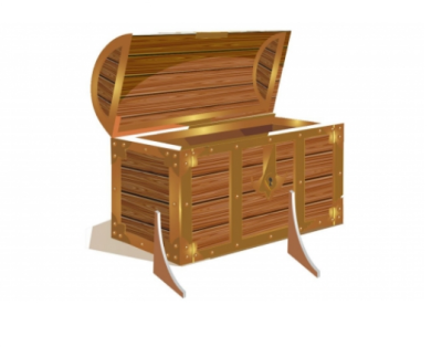 Декорация Сундук