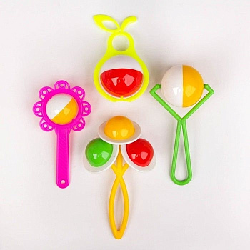 Набор погремушек Летний сад