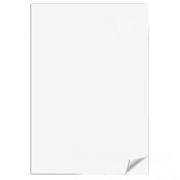 Ватман А4 (210 х 297 мм), 1 лист, плотность 200 г/м2, ГОЗНАК С-Пб, БЧ-0583