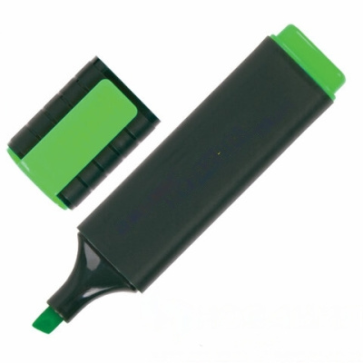 Текстовыделитель BRAUBERG "ORIGINAL", ЗЕЛЕНЫЙ, линия 1-5 мм, 151682