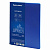 Тетрадь А4, 80 листов, BRAUBERG "Metropolis", спираль пластиковая, клетка, обложка пластик, СИНИЙ, 403392