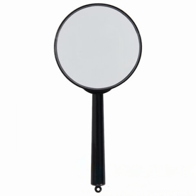 Лупа просмотровая BRAUBERG, диаметр 100 мм, увеличение 3, 451802