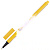Ручка капиллярная (линер) BRAUBERG "Aero", ЖЕЛТАЯ, трехгранная, металлический наконечник, линия письма 0,4 мм, 142248