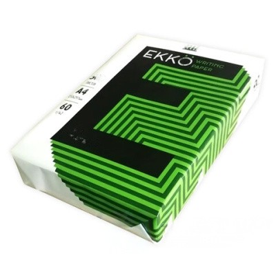 Бумага А4, 60 г/м, белизна 60%, 500 листов, Россия, ЕККО, 114320