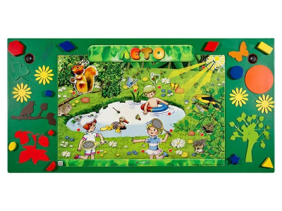 Игровая интерактивная Панель детская Лето