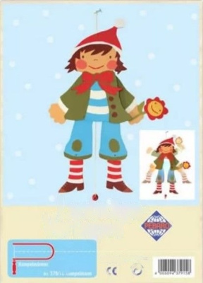 Заготовка из фанеры Джек-попрыгунчик для выпиливания лобзиком