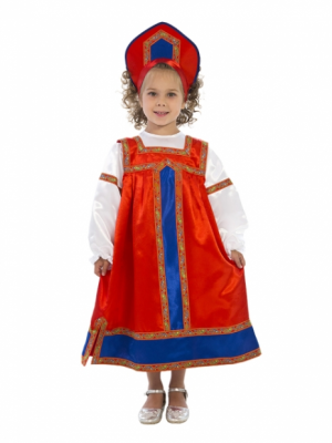 Женский карнавальный костюм Маруся (рост от 92 до 182 см)