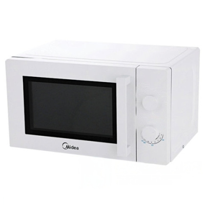 Микроволновая печь MIDEA MM720CY6-W объем 20 л, мощность 700 Вт, механическое управление, белая