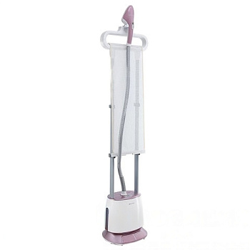 Отпариватель KITFORT KT-919 с гладильной доской, 1500 Вт, пар 25 г/мин, резервуар 1,5 л, 5 режимов, белый