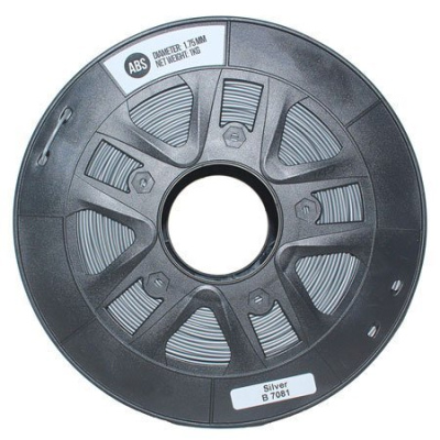 ABS пластик 1,75 SolidFilament серебряный 1 кг