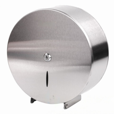 Диспенсер для туалетной бумаги LAIMA PROFESSIONAL INOX, (Система T2) малый, нержавеющая сталь, матовый, 605698