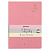 Тетрадь 60 л. в клетку обложка кожзам под рогожку, сшивка, B5 (179х250мм), РОЗОВЫЙ, BRAUBERG HARMONY, 403840