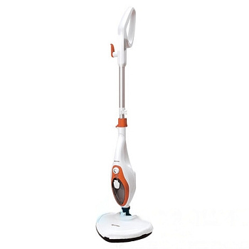 Паровая швабра KITFORT KT-1004-3, 1500 Вт, 1 бар, объем 0,35 л, оранжевая