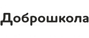 Объёмные буквы Доброшкола, 1700х250 мм