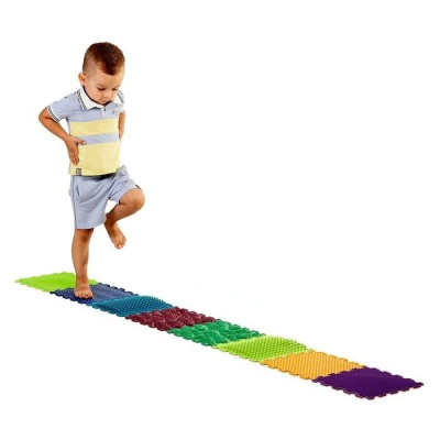 Комплект "Массажная тропинка", для детей от 1 года до 7 лет (16 модулей)