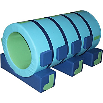 Мягкий модуль детский Тоннель на подставках (12 элементов)