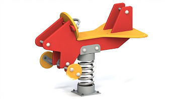 Качалка на пружине Самолет