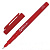 Маркер перманентный BRAUBERG "Super Slim", КРАСНЫЙ, тонкий металлический наконечник, 0,8 мм, 151634