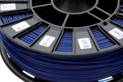 PLA пластик 1,75 REC синий RAL5003 0,75 кг