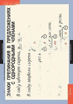 Комплект плакатов Русский язык 5 кл.