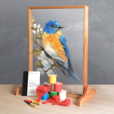 Арт-терапевтический комплекс с прозрачным мольбертом