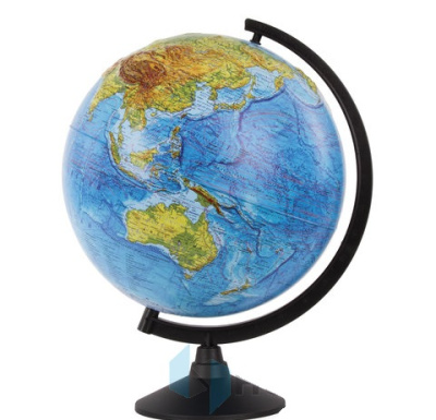 Глобус физический Globen Классик, диаметр 320 мм рельефный, К013200219