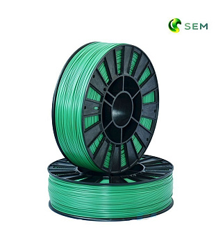 ABS пластик 1,75 SEM зеленый металлик 0,8 кг