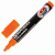 Маркер меловой "POP-ART" ОРАНЖЕВЫЙ, 5 мм, стираемый, для гладких поверхностей, BRAUBERG, 151531