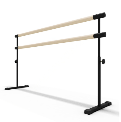 Хореографический станок мобильный двухрядный с регулируемой высотой