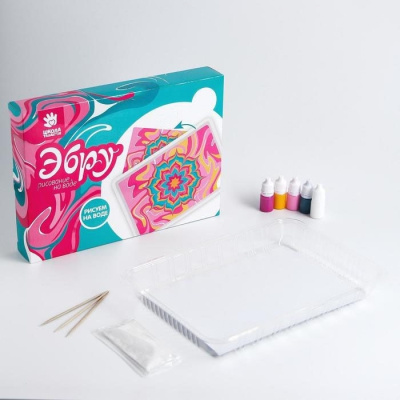 Набор для рисования на воде Эбру "Узор"