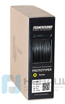 Пластик Filamentarno M-Soft Графит 0,75 кг