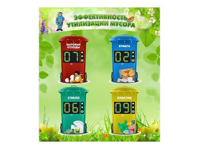 Интерактивный стенд Эффективность утилизации мусора