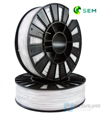 ABS пластик 1,75 SEM белый 0,8 кг