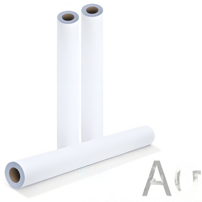 Рулон для плоттера, 841 мм х 175 м х втулка 76 мм, 80 г/м2, белизна CIE 146%, BRAUBERG, 110457