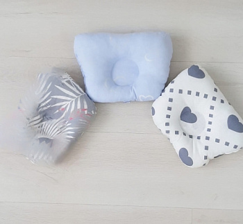 Подушка детская анатомическая Ассорти, 20х25 см