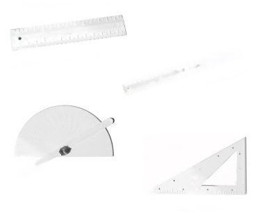 Адаптированный набор чертежных принадлежностей