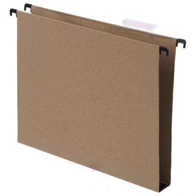 Подвесные папки А4 (350х245 мм), до 300 листов, КОМПЛЕКТ 10 шт., картон, BRAUBERG (Италия), 231788