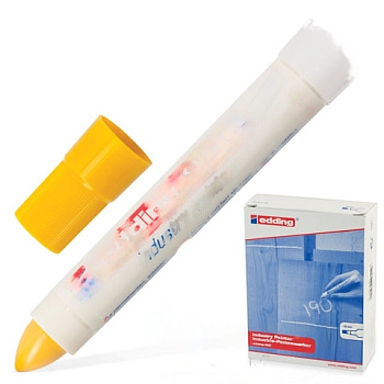 Маркер-паста для промышленной маркировки EDDING 950, ЖЕЛТЫЙ, 10 мм, E-950/5