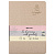 Тетрадь 48 л. в линию обложка кожзам под рогожку, сшивка, A5 (147х210мм), БЕЖЕВЫЙ, BRAUBERG HARMONY, 403838
