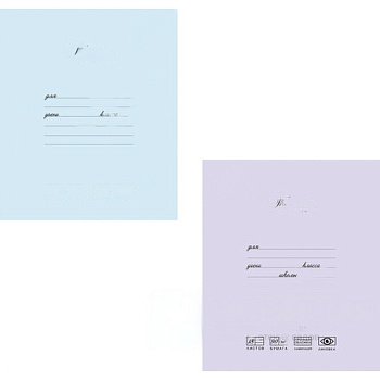 Тетрадь 18 л., ПЗБМ, клетка, матовая ламинация, "Лучшая из лучших" (2 вида), 017231