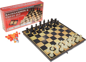 Игра настольная  3 в 1: Шахматы, шашки, нарды