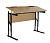 Стол ученический двухместный Бюджет с регулируемым наклоном столешницы (3-5, 5-7 р.гр.)