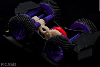 ABS 1,75 мм Picaso 0,75 кг красный