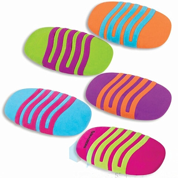 Ластик BRAUBERG "Mix Pro", 58х33х13 мм, цвет ассорти, 228722